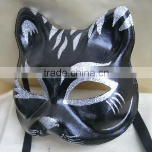 Hand Painted Paper Mask Venice Carnival Design thumbnail-1