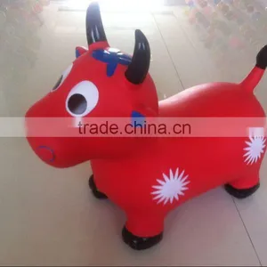 Eco-friend Inflatable Cartoon Cayman,jumping Cow thumbnail-1