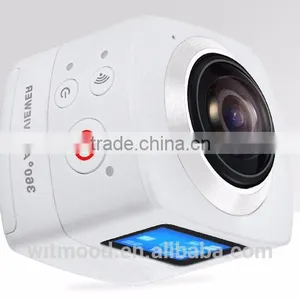 Sport Action Camera Mini 360 Camera vr WiFi H.264 360 Degrees Panorama Camera 360x190 Large Panoramic 360 Lens thumbnail-1