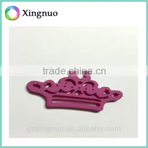 Embossed Garment Rubber Patch Logo thumbnail-3