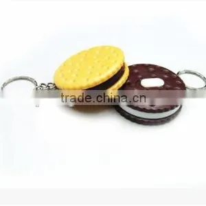 Led Key Chain Heart Shape Cookies Electronics LED Flashing Keychain thumbnail-2