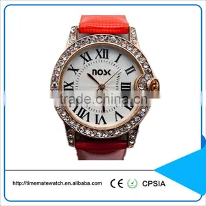 Wholesale Quartz Analog Stainless Steel Genuine Leather de Longe Quartz Watch thumbnail-3