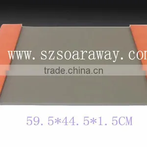 Pu Dek Mat With Pen Holder ,dinning Table Set , Desk Mats for Office,Wholesale Leather Desk Writing Pad Mat for Conference Room thumbnail-1