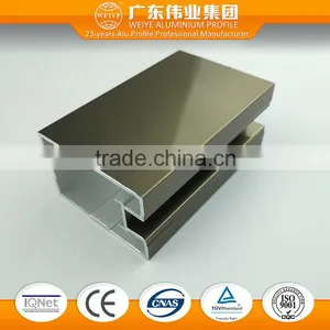 Doors and Windows Furniture Aluminium Alloy Frame Anodizing Extruded Profiles Price Manufacturer thumbnail-3