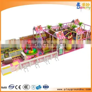 Candy Theme Small Indoor Soft Play Area Commercial Indoor Playgrounds for Kids thumbnail-1