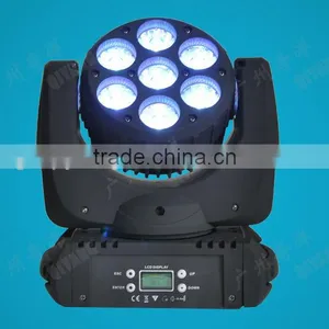 QY-3109 7pcs 10W RGBW 4 IN 1 Led Beam Moving Head thumbnail-5