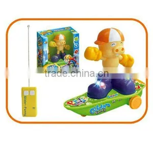Funny! RC Scooter Toy With Light 210185 thumbnail-1