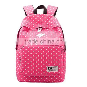 Leisure School Students Shoulder Bag for Polyester Backpack With Dot Bag thumbnail-3