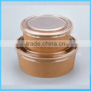 Disposable Food Grade Paper Hot Soup Bowl With Lid thumbnail-3