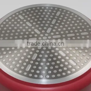 Red Non-stick Stock Pot Casserole Cooking Pot Induction Cooker Noodle Pot Soup Pot thumbnail-2