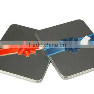 Gift Tin Box to Decorate; Gift Tin Box thumbnail-1