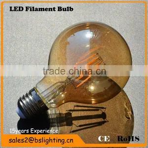 Newest G45 G80 G95 G125 E27 E26 B22 Led Filament Bulb, 4W Led Filament Lamp thumbnail-6