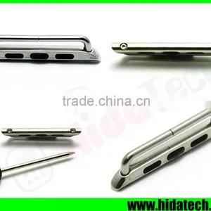 Stainless Steel Watch Strap Watch Band Connector Adapter for Apple Watch thumbnail-1