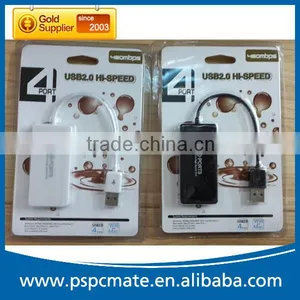 2.0 High Speed 4 Port Slim Usb Hub as Computer Gift thumbnail-1