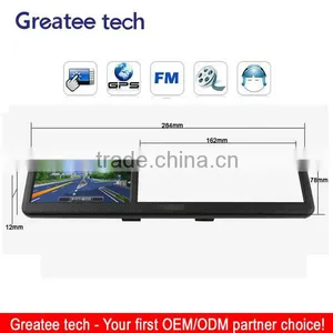 4.3 Inch Rear View Mirror Gps Navigation thumbnail-1