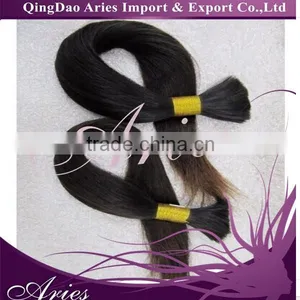 22'' Straight Remy Human Hair Braiding Bulk Extensions thumbnail-1