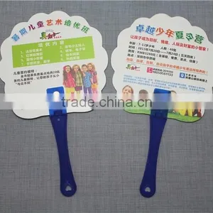 18cm Handle Chinese Personalized Hand Fan Souvenir Hand Fan Plastic Hand Fan thumbnail-5