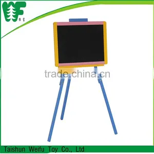 Wholesale Wood Kid Painting Easel Board,wood Easel for Sale thumbnail-1