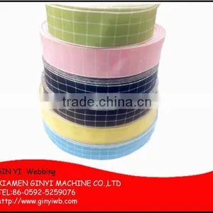 Polyester Decorative Grid Ribbon/tartan Ribbon/check Ribbon thumbnail-2