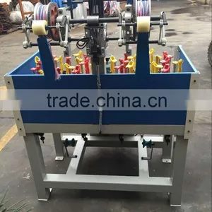 Servo Motor on Take up 130 Series 16 Spindle Skipping Rope Braiding Machine Price thumbnail-2