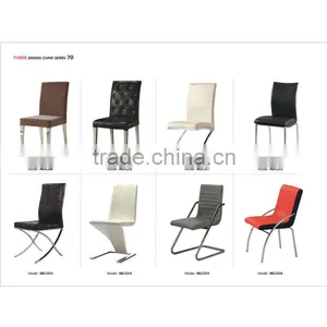 Upholstery Dining Room Chair With Stainless Steel Leg thumbnail-6