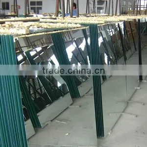 Large Wall Mirror Glass With ISO Certification thumbnail-5