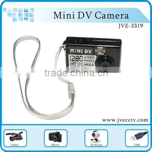 HD 1280*960 Motion Detection Super Mini Recorder, Pocket Dvr Camcorder, Small Video Camera JVE-3319 thumbnail-1