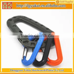 Yukai 56mm Plastic Spring Wiregate Carabiner Hook in Various Colors thumbnail-2