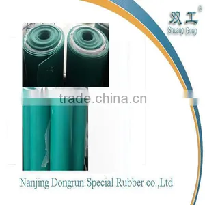 45 Shore-A Green NR Rubber Sheet thumbnail-1