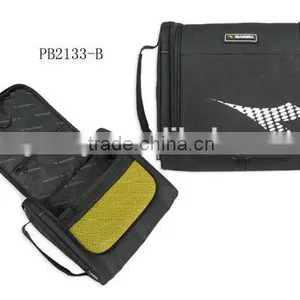 300D Polyester Hanging Travel Men's Cosmetic Kit thumbnail-1