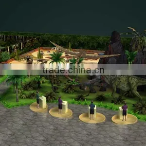 Best Selling Theme Park Robotic Dinosaur Ankylosaurus thumbnail-3
