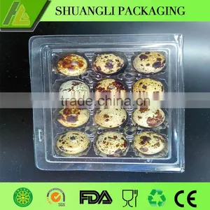 Custom Clear Transparent Cheap Plastic Quail Egg Tray thumbnail-2