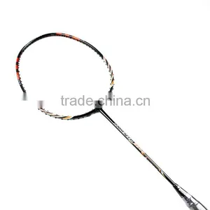 High Quality Brand Graphite Badminton Racquet With Customized Colours thumbnail-1