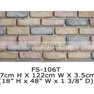 Good Price High Quality Beautiful Decorative Polyurethane Stone Panel thumbnail-3