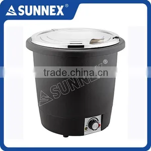 Sunnex Economical Black Electric Soup Warmer, 10 Ltr., S.S. Cover thumbnail-6