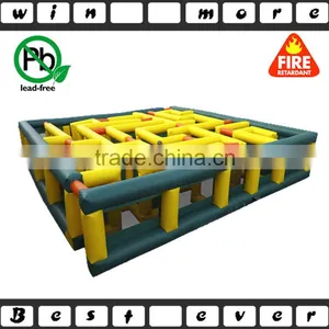 Hot Sale and New Design Custom Commercial Used Outdoor Inflatable Interactive Adult Maze Sport Game Prices for Sale thumbnail-2