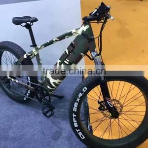 Fat Tire Electric Bicycle With Full Suspension and 8fun Motor thumbnail-6