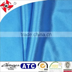 Blue 100% Polyester Warp-knitted Tricot Dazzle Fabric thumbnail-1