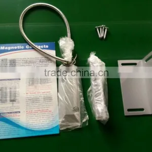 CE,ROHS Approved Magnetic Contacts With L Bracket NC Wire Door Magnetic Contact MS-55ZL thumbnail-3