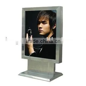 Outdoor Illuminated Advertising Light Box With Scrolling System thumbnail-1