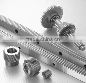 High Precision C45 Steel CNC Gear Rack and Pinion thumbnail-5