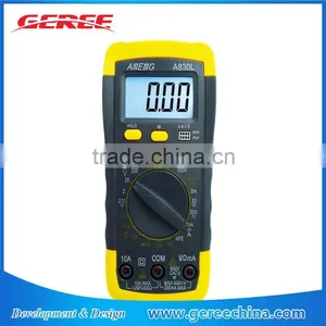 Hot Selling Digital LCD 500V AC DC 10A 2M Voltmeter Ammeter Ohmmeter Multimeter Current Voltage OMH Tester Meter thumbnail-2