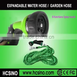Retractable Garden Hose With 8 Functions Nozzle thumbnail-1