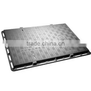 High Quality Square and Round Manhole Cover EN124 D400 thumbnail-6