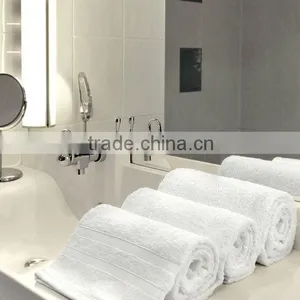 White Cotton Hotel Bath Towels/ Face Towel/hand Towel thumbnail-1