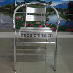 00 Aluminum Furniture Modern Light Weight Stacking Bar Chair YC002A thumbnail-2