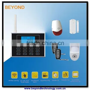 Dual Network PSTN GSM Wireless Calling Systems With Touch Keypad and Wireless Doorbell thumbnail-1
