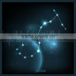 Scorpius Led Light on Constellation Canvas thumbnail-1