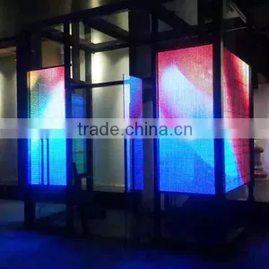 P25 Aluminum Outdoor Transparent LED Screen Curtain LED Advertising Display Quality Choice thumbnail-1