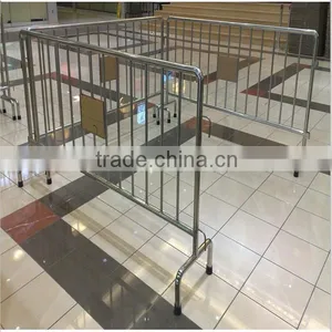 Crowd Control Barrier 2.5 Loose Leg Set / Temporary Fence / Safety / Management thumbnail-5